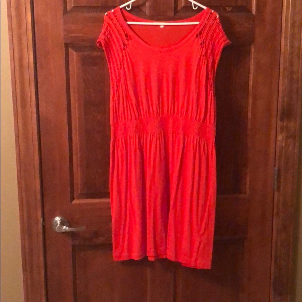 Orange Gianni Bini T-shirt dress